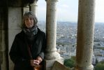 PICTURES/Paris Day 3 - Sacre Coeur Dome/t_Sharon at Top.JPG